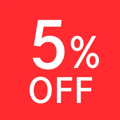 約５％OFF