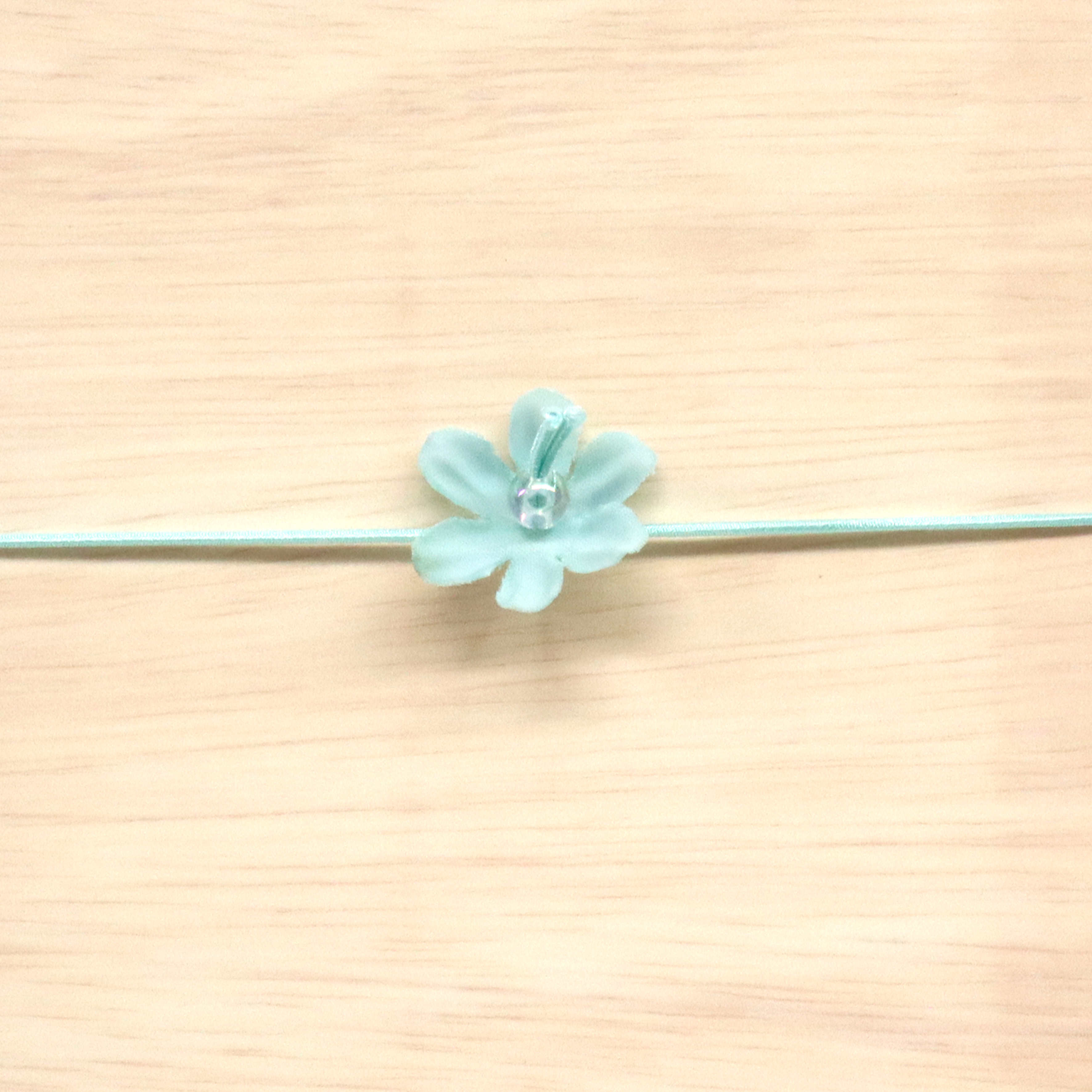 【取寄品】おはなゴム　折径15cm　ミント✕ミント(1000個入)