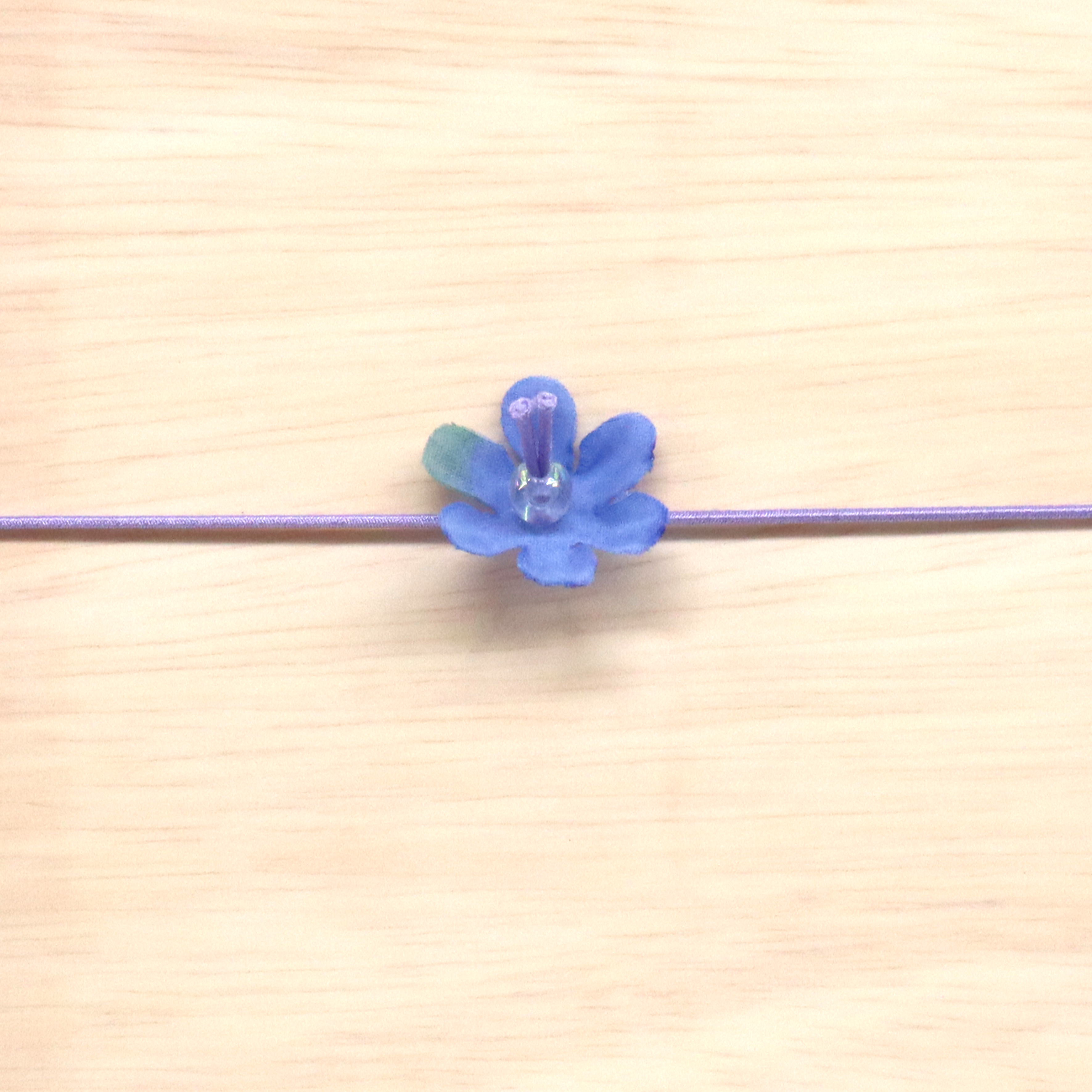 【取寄品】おはなゴム　折径15cm　藤✕藤(1000個入)