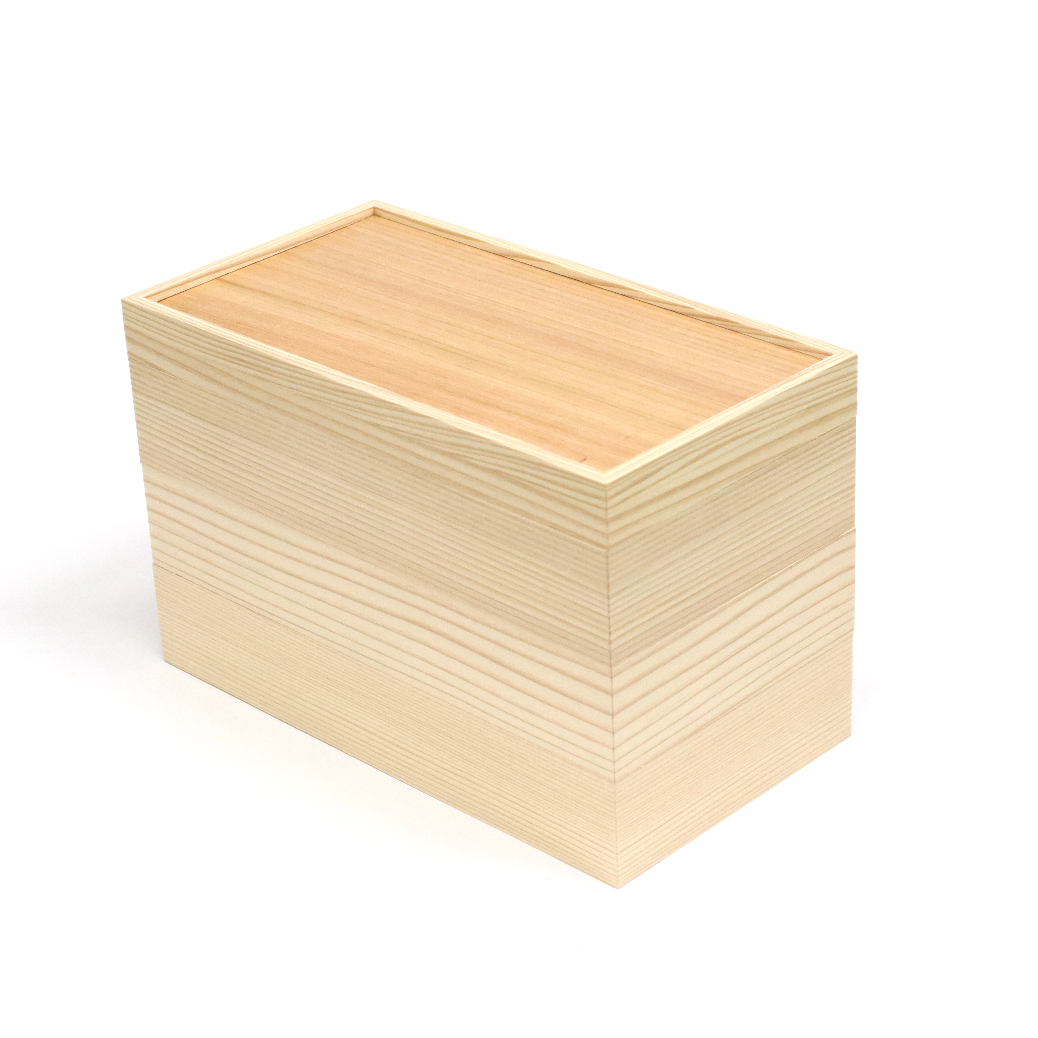 杉製おせち重箱 長方形Mの容器・商品ページ | 折箱屋.jp
