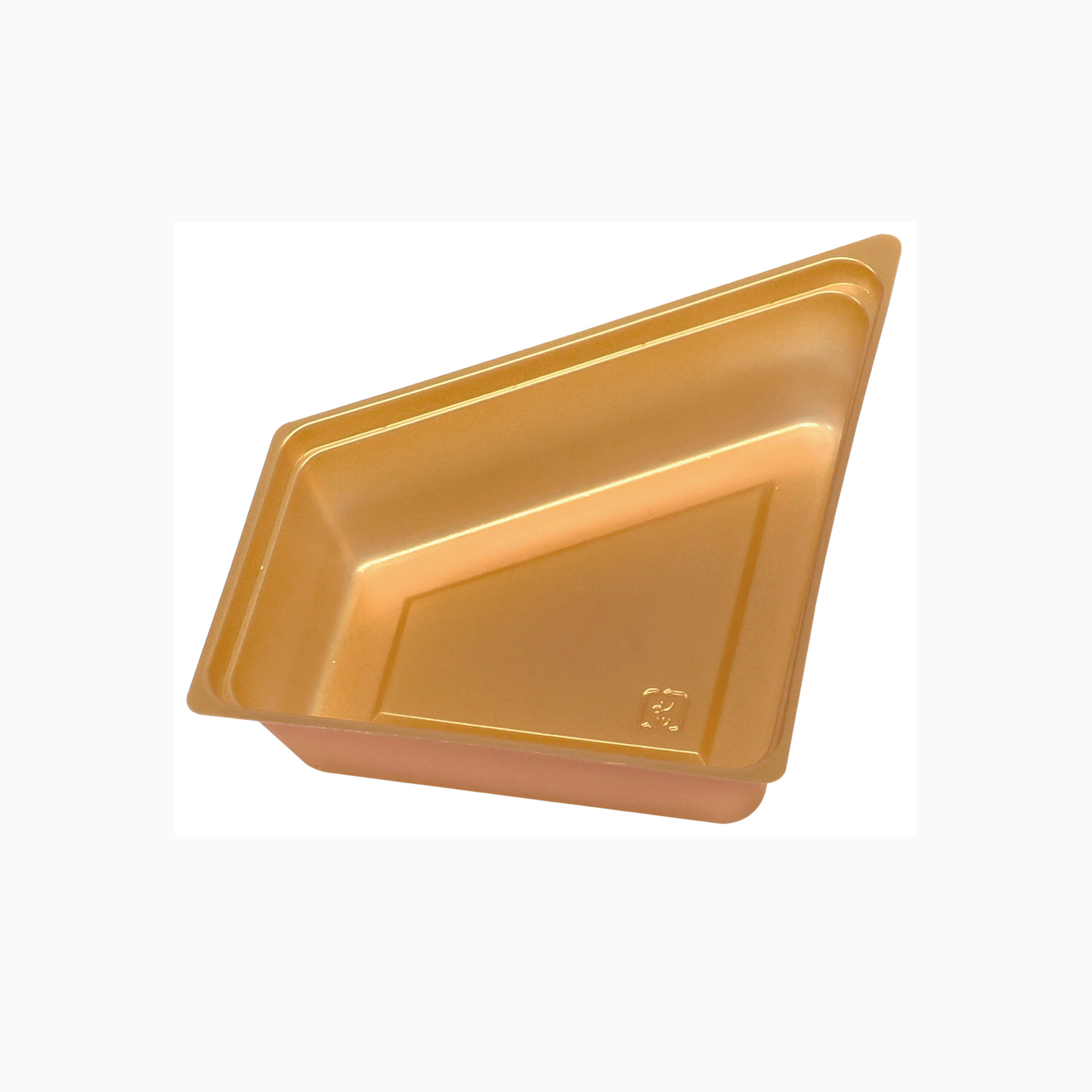 六角重用 PP金カップ 1/4　R